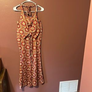 Patterned top and bottom set. Both size LG.